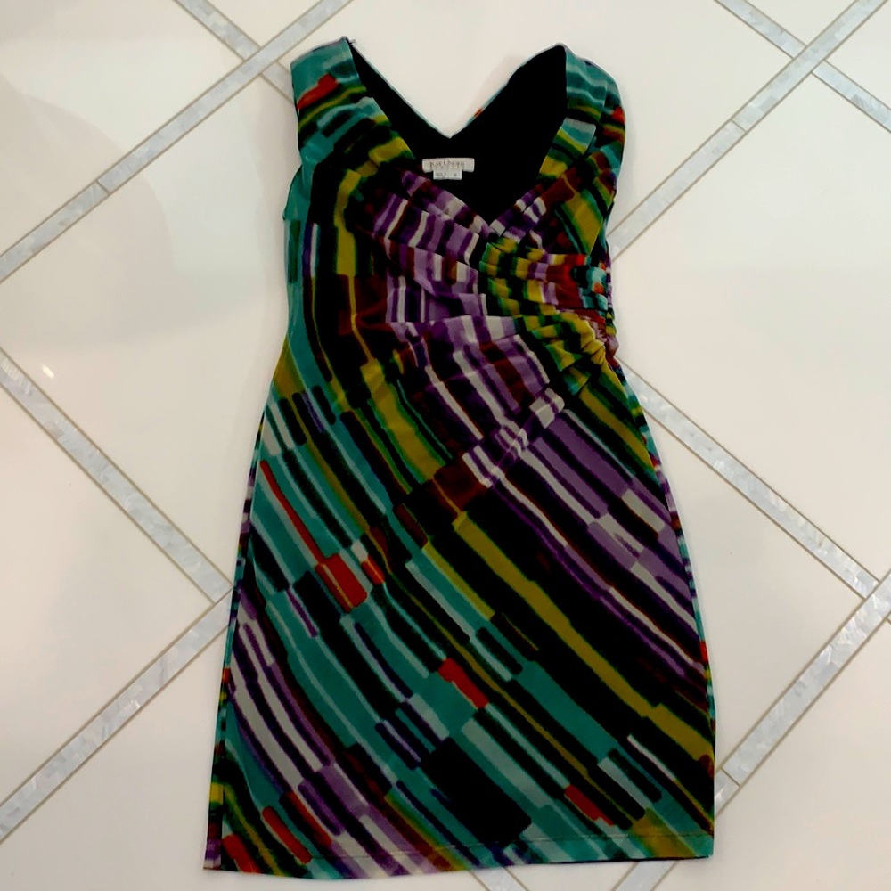 Kay Unger mesh style sleeveless dress - like new